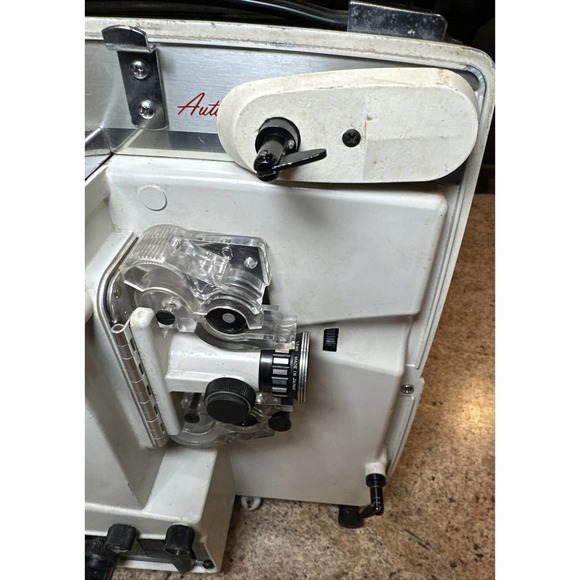 Amazing 1950s Dejur Metropolitan 707 8mm Projector Works Great! Metal Case. - Picture 4 of 12